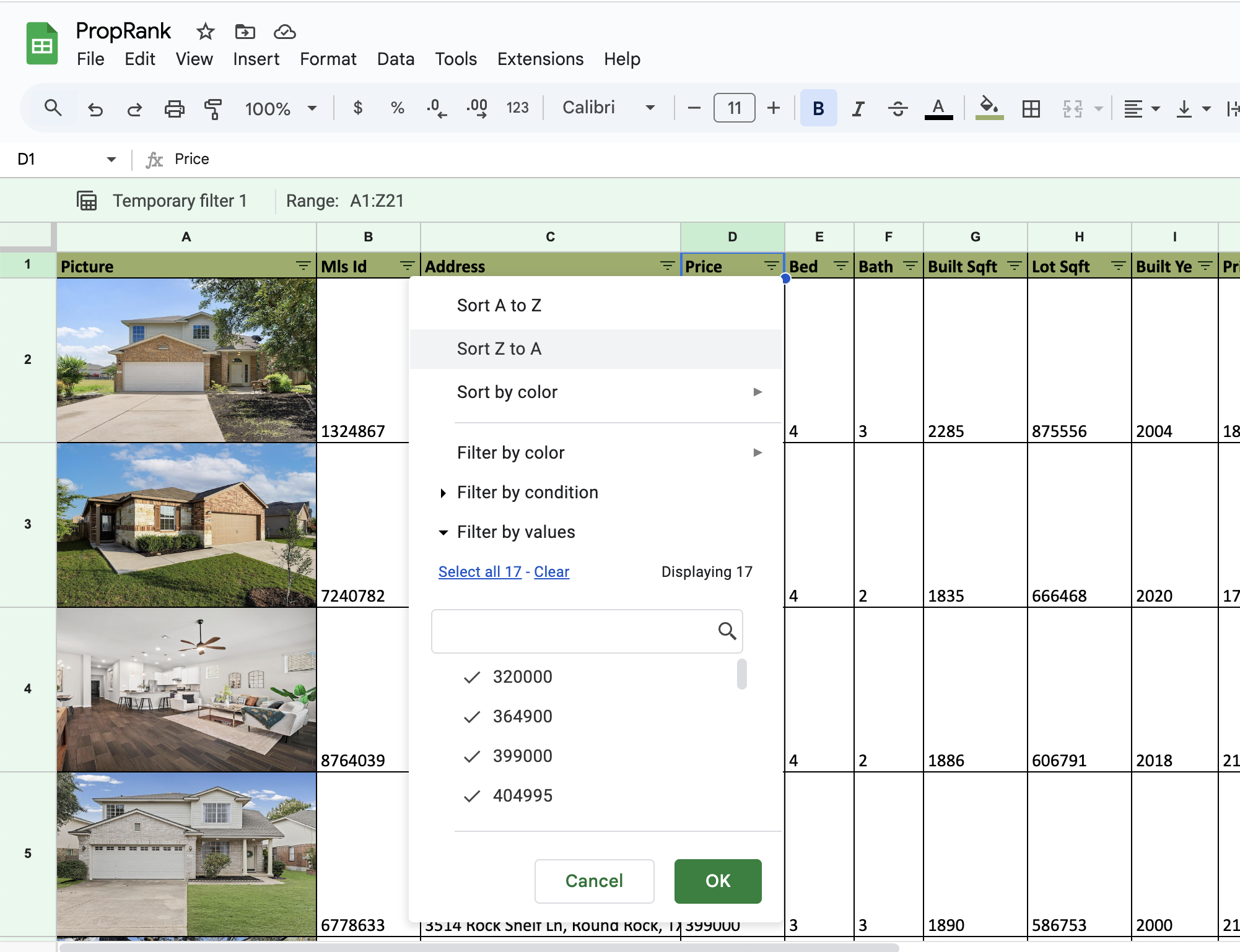 Cloud Importer Dashboard